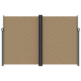 VidaXL Windshield Extendable 220x600 cm Taupe