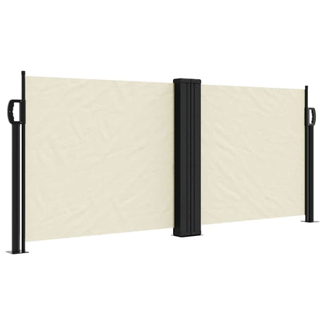 Vidaxx ausziehbarer Windschutz 100x1000 cm creme