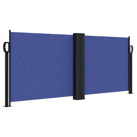 Vidaxx ausziehbarer Windschutz 100x1000 cm blau