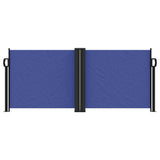 Vidaxx ausziehbarer Windschutz 100x1000 cm blau