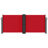 VidaXL Windshield Extendable 100x1000 cm Red