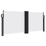 Vidaxx ausziehbarer Windschutz 100x1000 cm weiß