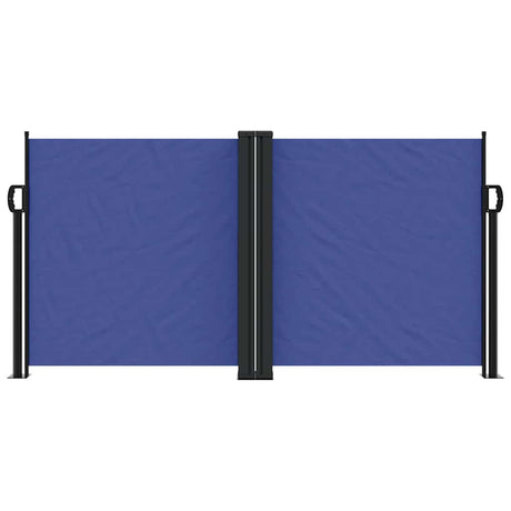 Vidaxx ausziehbarer Windschutz 120x1000 cm blau