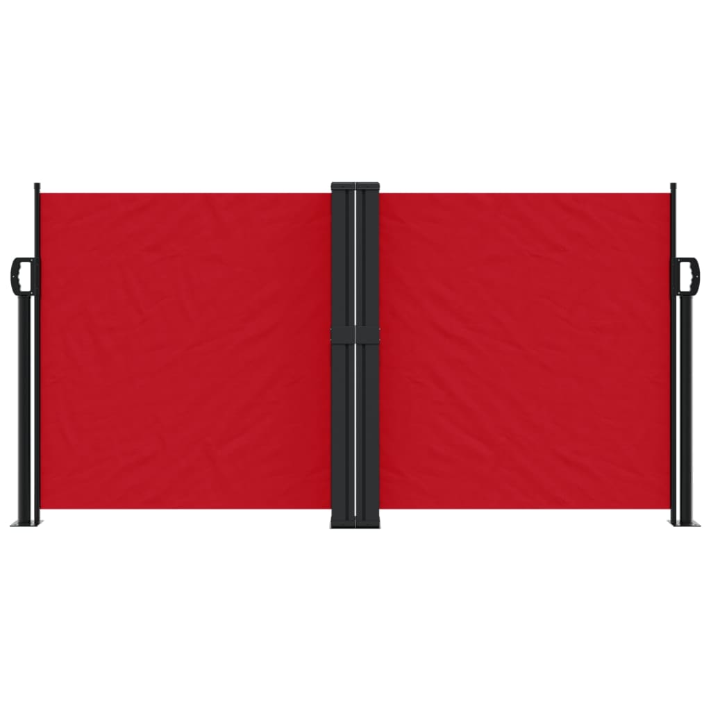 VidaXL Windshield Extendable 120x1000 cm Red