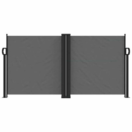 Vidaxx ausziehbarer Windschutz 120x1000 cm Anthrazit