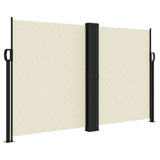 Vidaxx ausziehbarer Windschutz 140x1000 cm creme