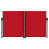Vidaxx ausziehbarer Windschutz 140x1000 cm rot