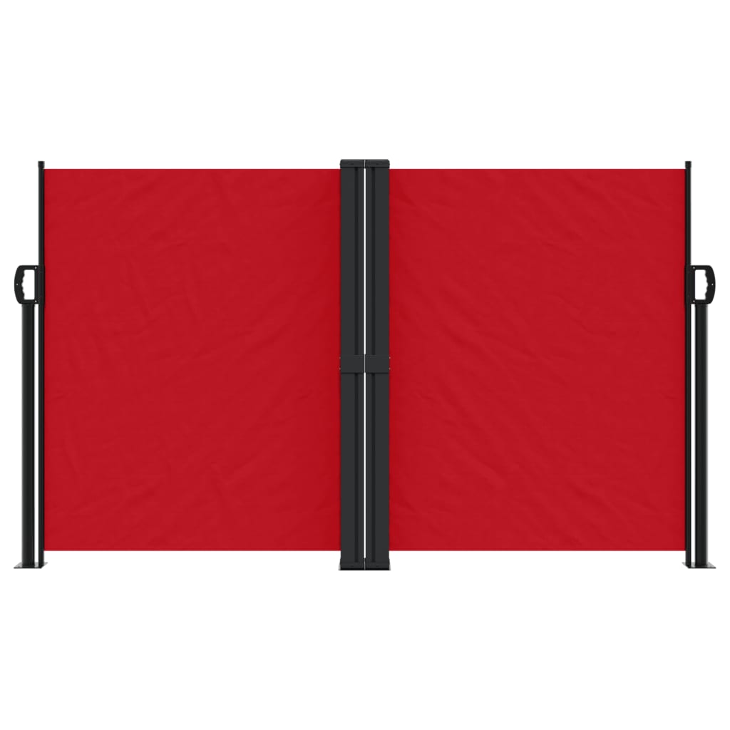 VidaXL Windshield Extendable 140x1000 cm Red