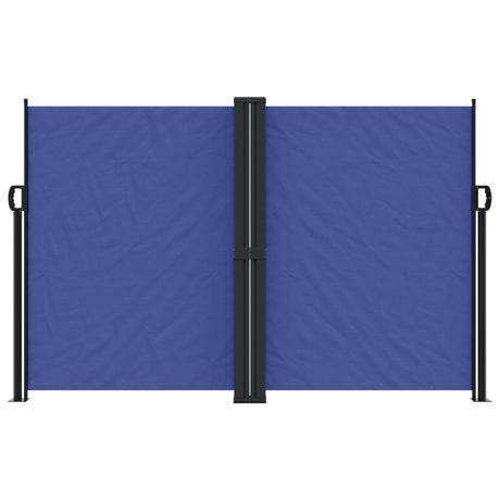 Vidaxx ausziehbarer Windschutz 160x1000 cm blau