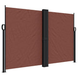 Vidaxx ausziehbarer Windschutz 160x1000 cm braun