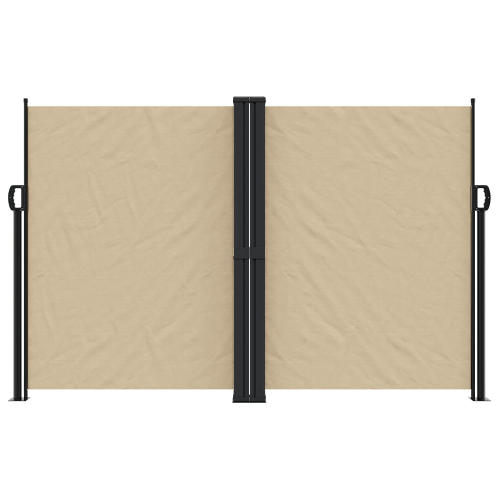 Vidaxl Sandshield Extenble 160x1000 cm Beige