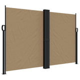 Vidaxx ausziehbarer Windschutz 160x1000 cm Taupe