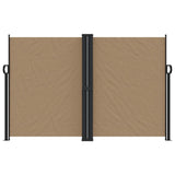 Vidaxl Windshield utdragbar 160x1000 cm taupe