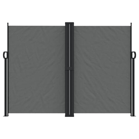Vidaxx ausziehbarer Windschutz 180x1000 cm Anthrazit