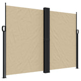 Vidaxx ausziehbarer Windschutz 180x1000 cm beige
