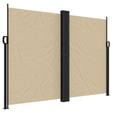 Vidaxl windscherm uittrekbaar 180x1000 cm beige