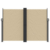 Vidaxx ausziehbarer Windschutz 180x1000 cm beige