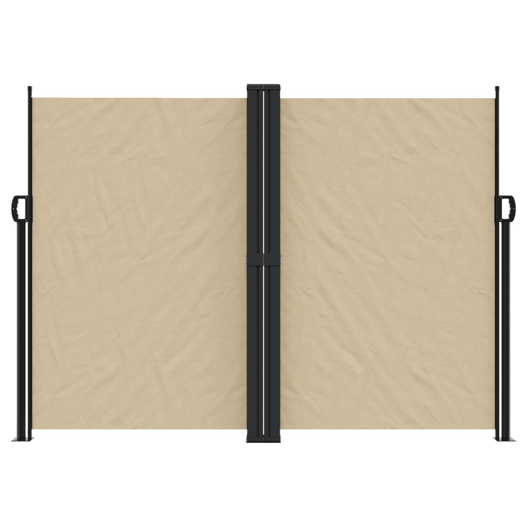 Vidaxl Windshield utvidbar 180x1000 cm beige