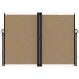 Vidaxl Windshield utvidbar 180x1000 cm taupe