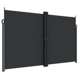 Vidaxx ausziehbarer Windschutz 200x1000 cm schwarz