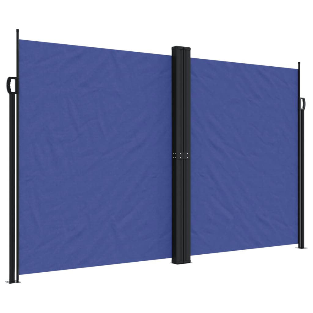 Vidaxx ausziehbarer Windschutz 200x1000 cm blau