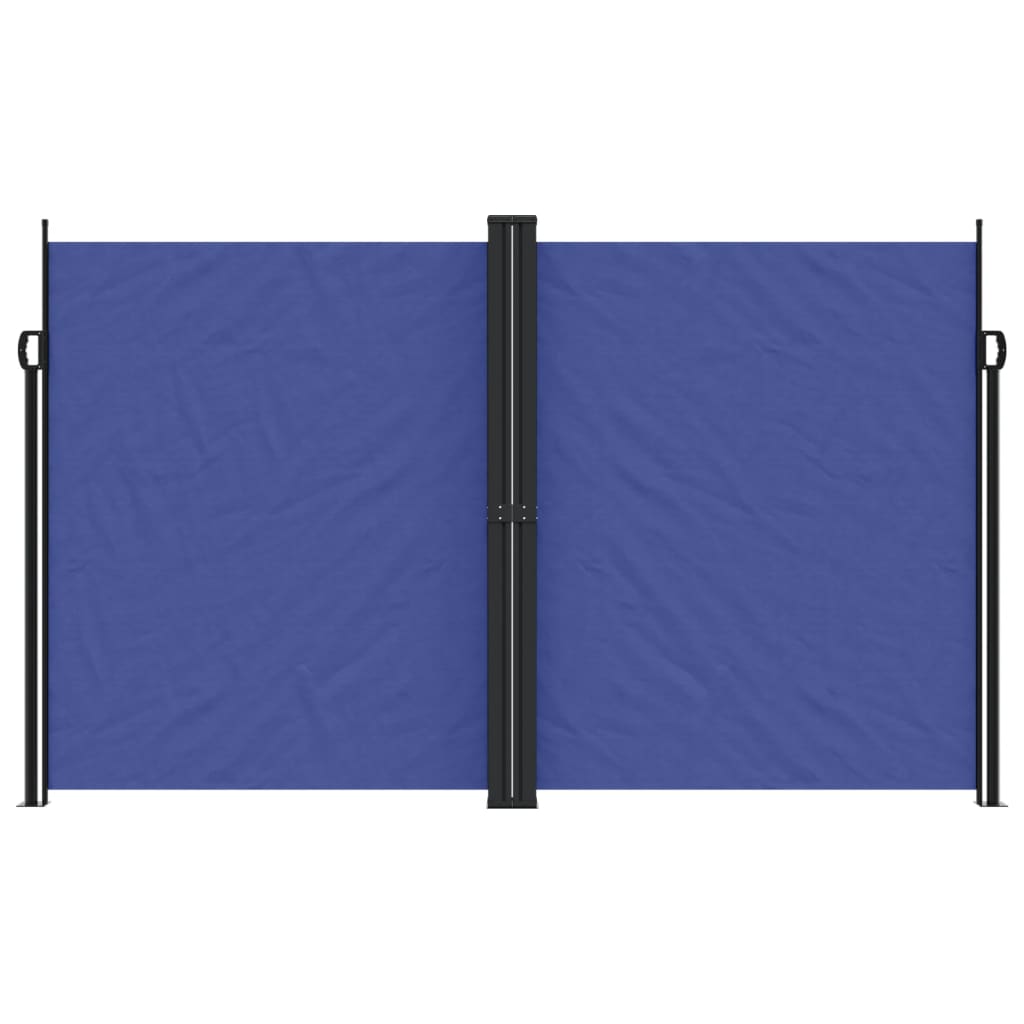 Pare-brise vidaxl extensible 200x1000 cm bleu