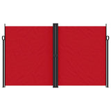 Vidaxl windscherm uittrekbaar 200x1000 cm rood