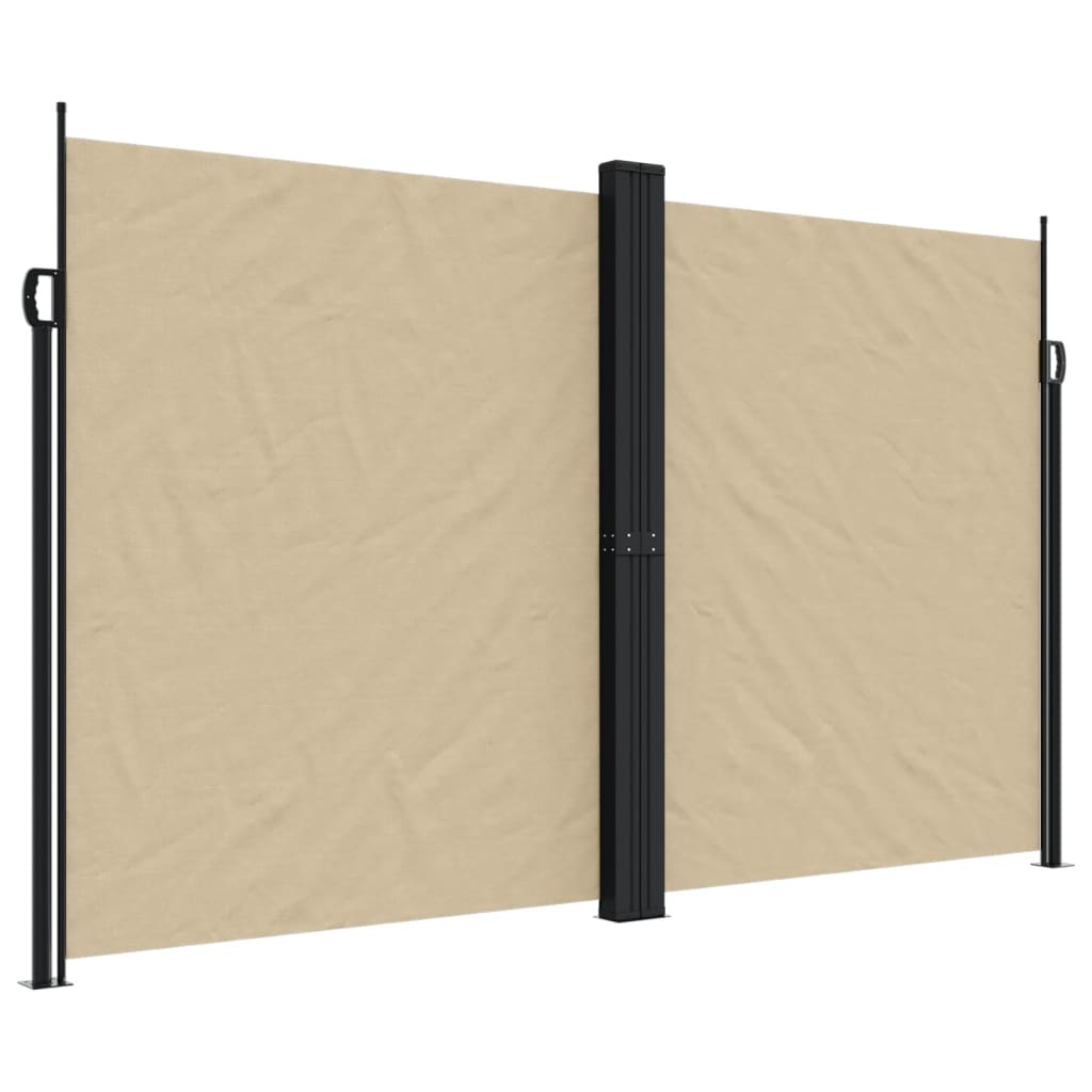 Parabrisas Vidaxl extensible 200x1000 cm beige