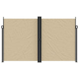 Vidaxx ausziehbarer Windschutz 200x1000 cm beige