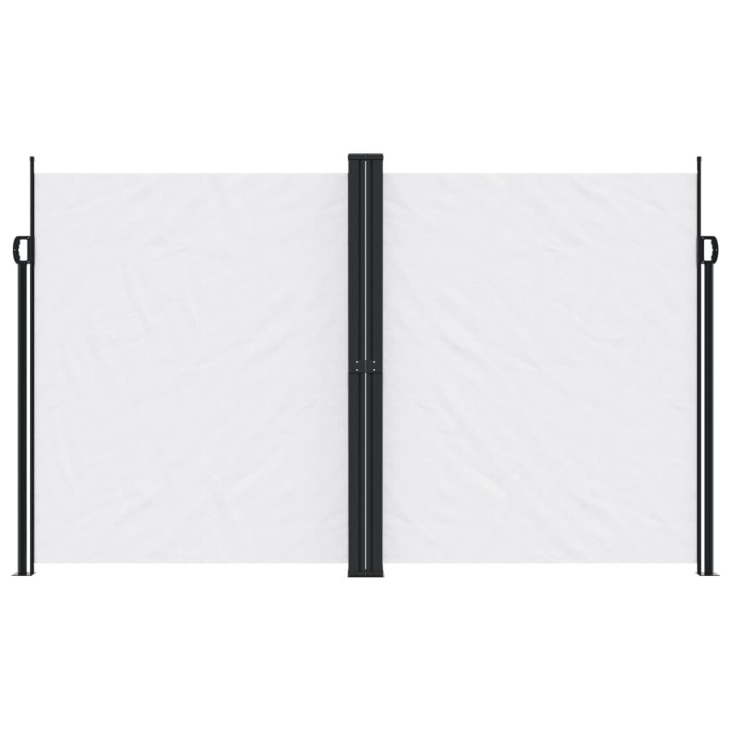 Vidaxx ausziehbarer Windschutz 200x1000 cm weiß