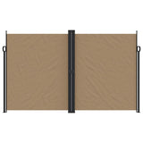 Vidaxx ausziehbarer Windschutz 200x1000 cm Taupe