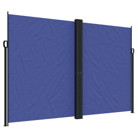 Vidaxx ausziehbarer Windschutz 220x1000 cm blau