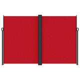 Vidaxl windscherm uittrekbaar 220x1000 cm rood