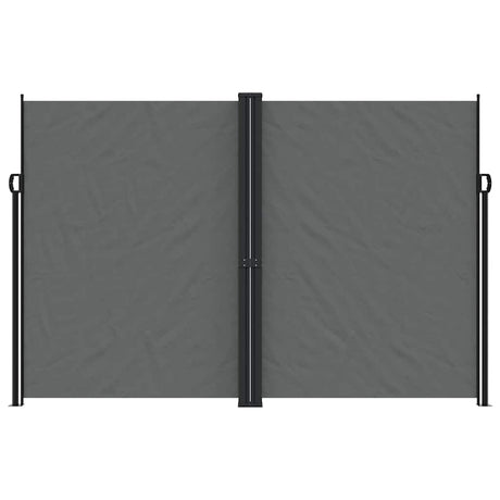 Vidaxx ausziehbarer Windschutz 220x1000 cm Anthrazit