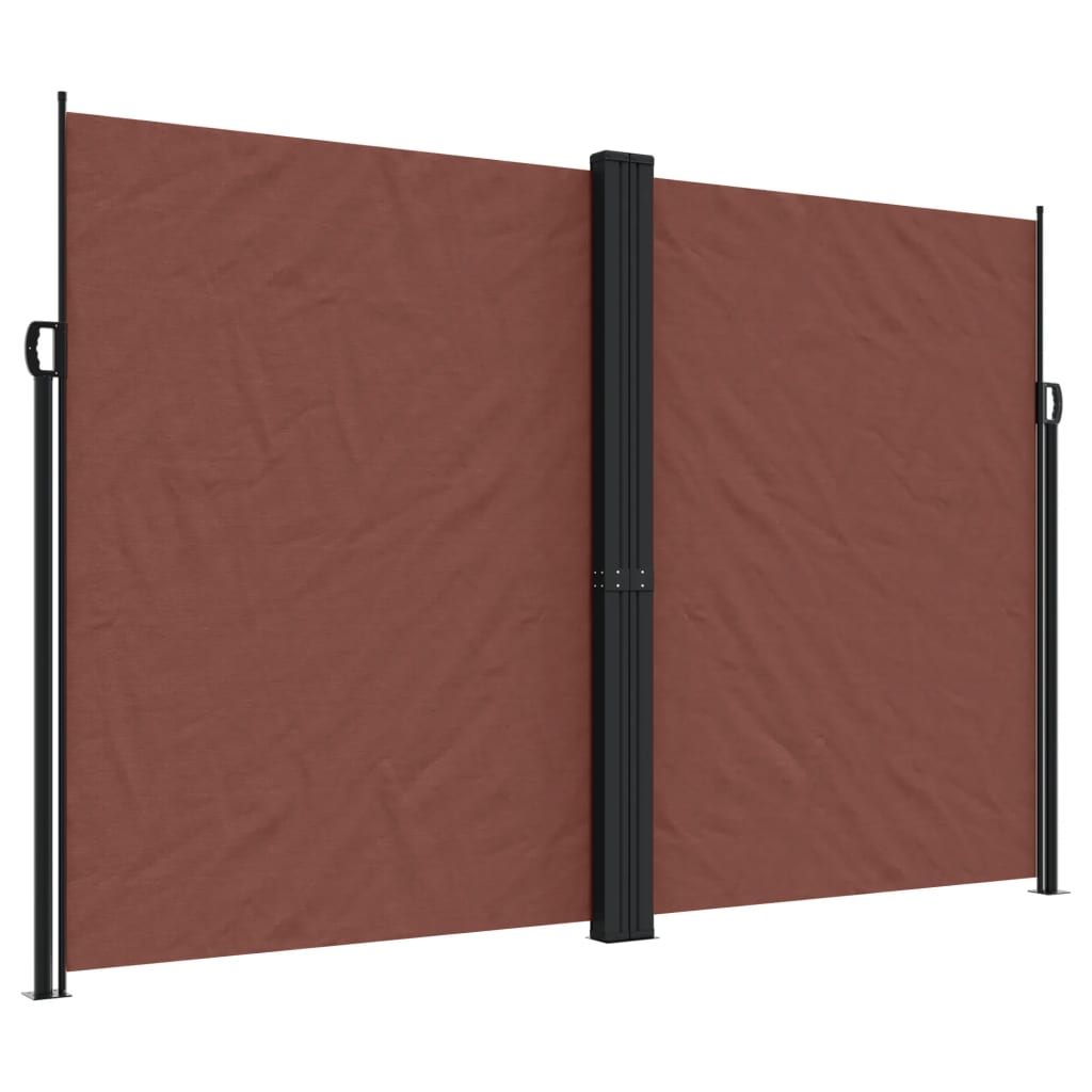 VidaXL Windshield Extendable 220x1000 cm Brown