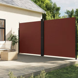Vidaxx ausziehbarer Windschutz 220x1000 cm braun