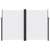 Vidaxx ausziehbarer Windschutz 220x1000 cm weiß