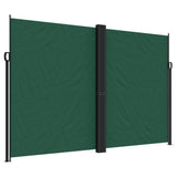 Pare-brise Vidaxl extensible 220x1000 cm vert foncé