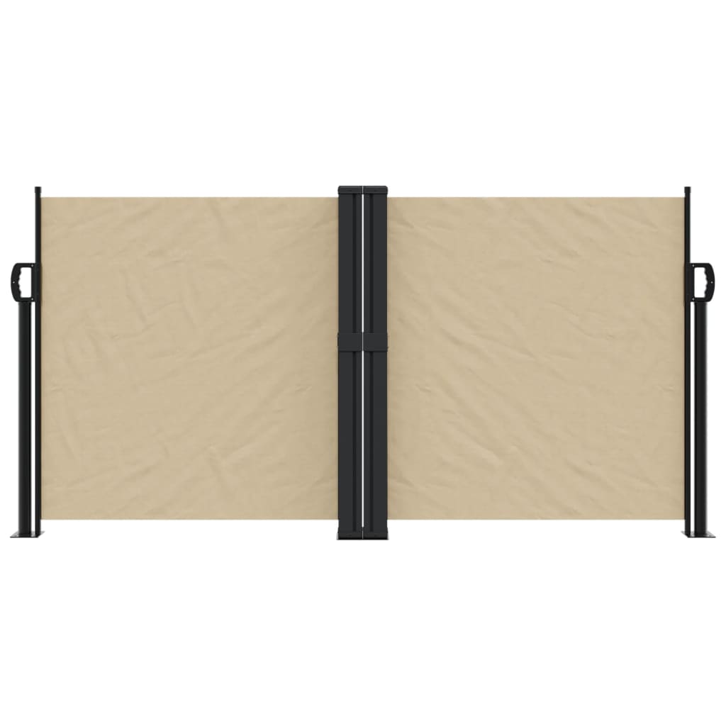 BIDAXL Windshield utdragbar 120x1200 cm beige