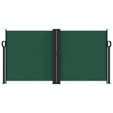 VidaXL Windshield Extendable 120x1200 cm dark green