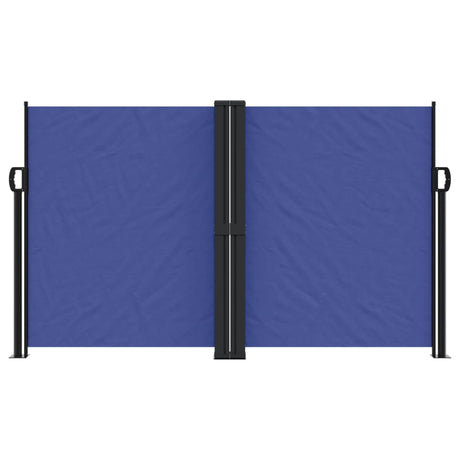 Vidaxx ausziehbarer Windschutz 140x1200 cm blau