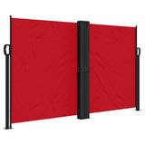 Vidaxx ausziehbarer Windschutz 140x1200 cm rot