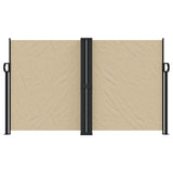 Vidaxl vindrutan utdragbar 140x1200 cm beige