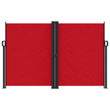 Vidaxx ausziehbarer Windschutz 160x1200 cm rot