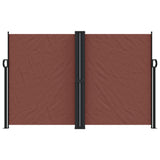 Vidaxx ausziehbarer Windschutz 160x1200 cm braun