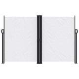 Vidaxx ausziehbarer Windschutz 160x1200 cm weiß