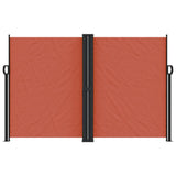 VidaXL Windshield Extendable 160x1200 cm terracotta -colored