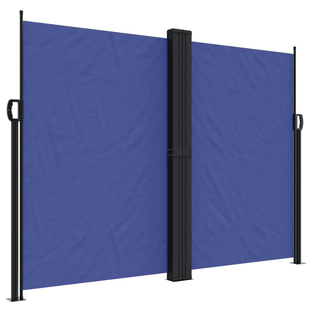 VidaXL Windshield Extendable 180x1200 cm blue