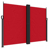 Vidaxx ausziehbarer Windschutz 180x1200 cm rot
