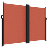 Vidaxx ausziehbarer Windschutz 180x1200 cm terrakottafarben